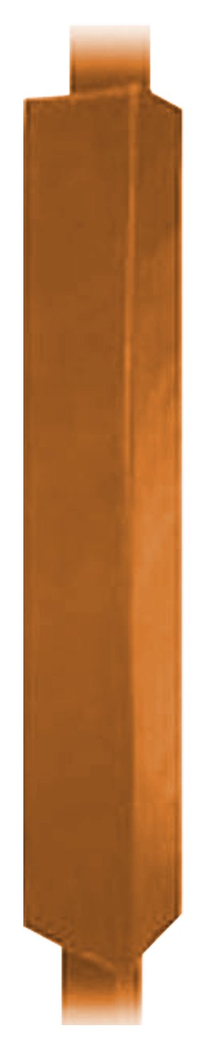 First Team Premium Basketball Pole Pad for 6-Inch Square Poles Color: Sienna Orange