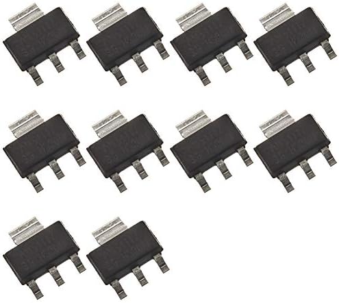 10pcs AMS1117-3.3 Forward Low Voltage Linear Regulator 3.3V 1A.
