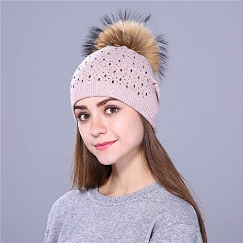 Bonnet tricoté d'hiver doux à offrir aux femmes et jeunes filles