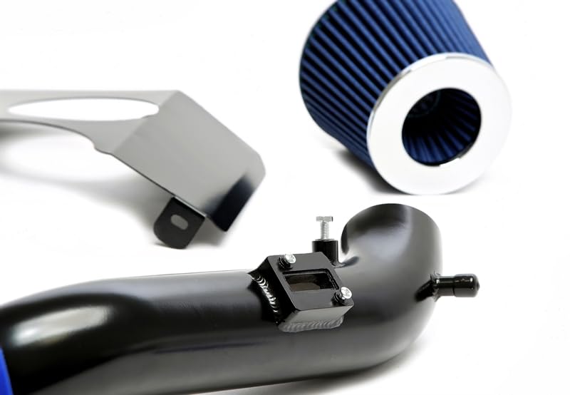 Kit de tubo de aspiración Air Intake de aluminio con conector de silicona con sensor MAP, abrazaderas de manguera con hoja de calor + filtro de aire deportivo para IX CR2 10100058