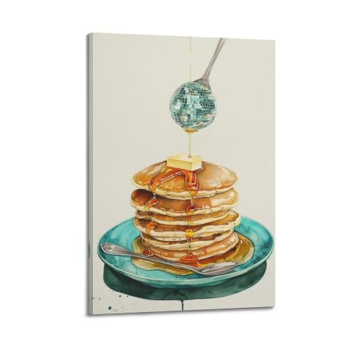 Posters de crêpe pour habiller un mur vide toile vintage décorative 60 x 90 cm