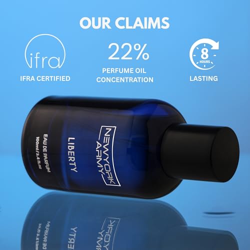 Image of Luxury Liberty Unisex Perfume | Eau de Parfum 100ml | Bergamot, Peach & White Musk | Sparkling-Floral-Velvety Premium Fragrance Perfume | Long Lasting Perfume for Men and Women