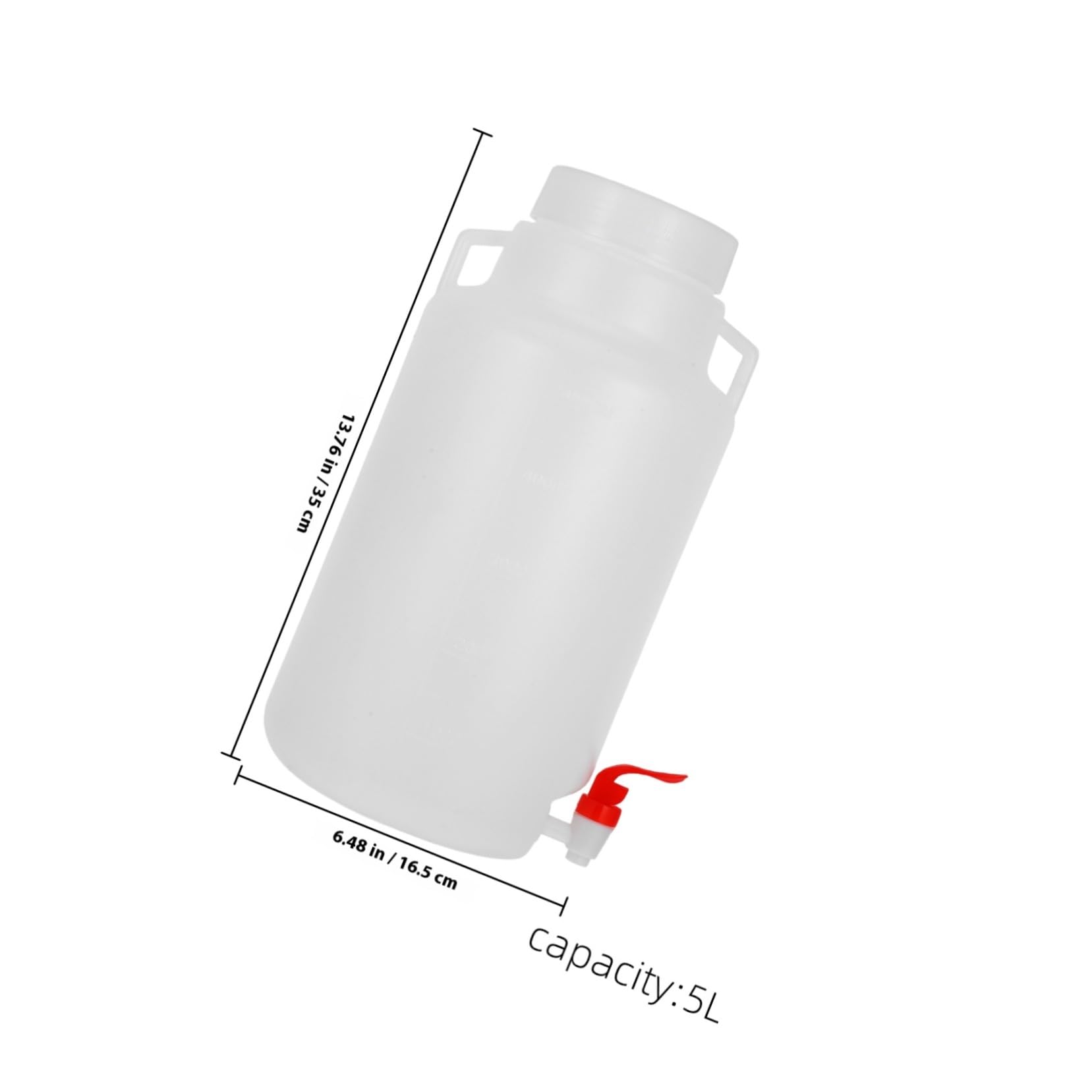 Botella de Laboratorio con Grifo Plástico Envase Dispensador Seguro y Transparente para Reactivos Diseño Antileak para Almacenamiento Fiable