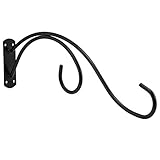 Duo Bird Feeder Hook Holder Branch Rust Resistant Metal Holds 15lbs Garden Patio