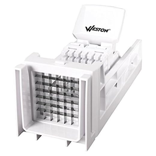 Weston French Fry Cutter and Veggie Dicer, White