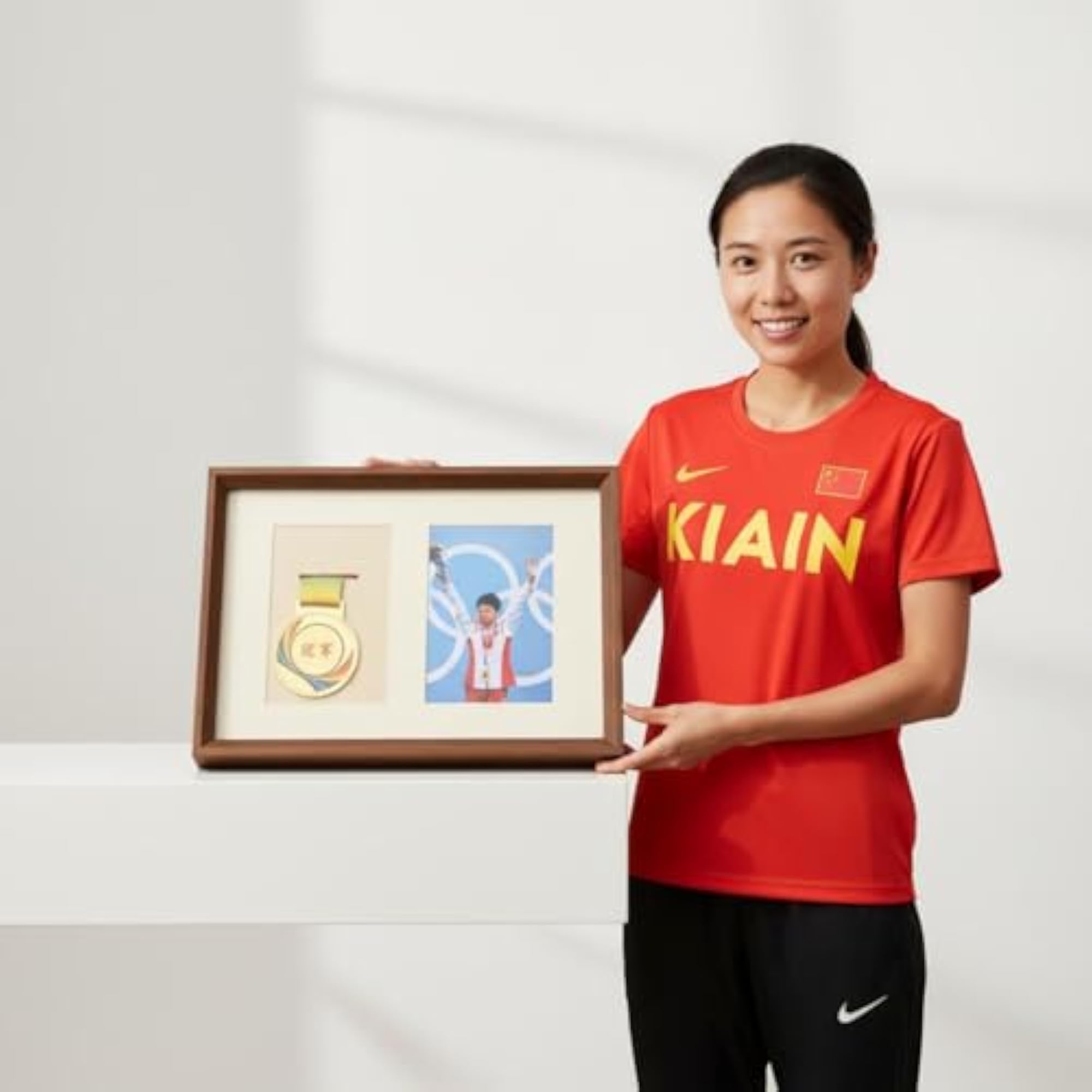 Solid Wood Medal Display Frame Ideal Gift