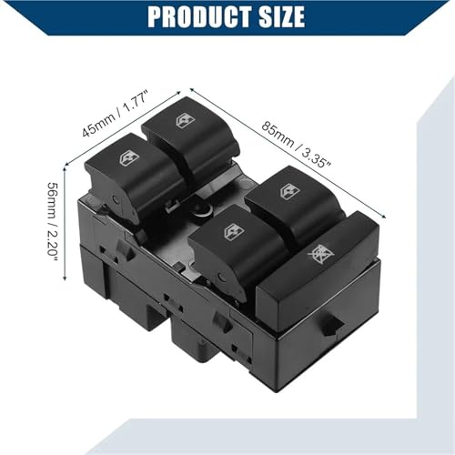 Commande lève-vitre électrique pour Chevrolet Sonic robuste - 5
