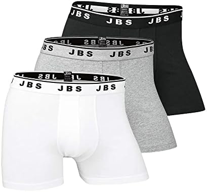 JBS Heren Boxershorts Blauw Multi