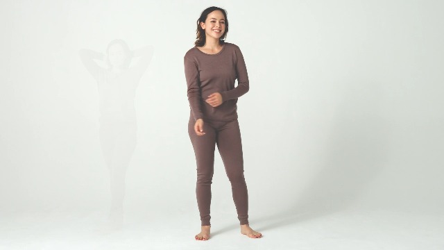 Maglia Termica E Leggings Lana Merino Donna Lapasa - Caldo E Comfort Invernale - Foto 13