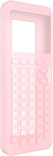 Miniatura 7 de Funda protectora de silicona suave a prueba de arañazos para calculadora Texas Instruments TI-84 Plus CE, color rosa