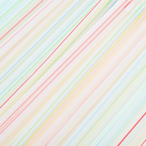 100 pitillos plásticos desechables multicolor flexibles 18 cm miniatura 3