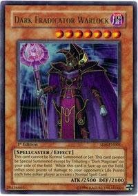 Yu-Gi-Oh! - Dark Eradicator Warlock SD6-EN001 - Spellcaster's Judgement Deck