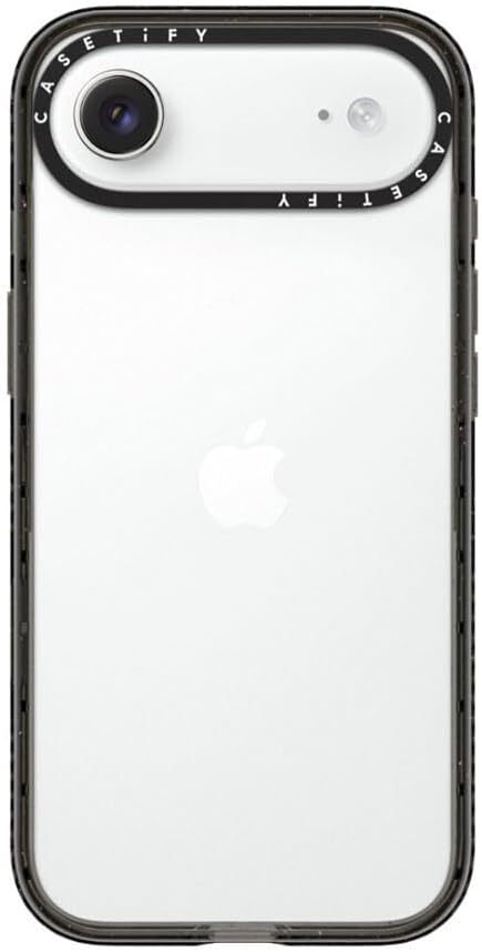 CASETiFY Impact iPhone 17 Pro Case [Slim/Wireless Charging Compatible / 8.2 ft. 4X Military Grade Drop Protection] - Black