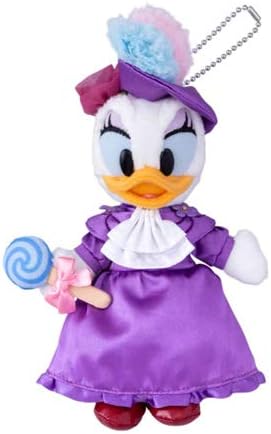 Amazon デイジーダック ぬいぐるみバッジ 36周年 アニバーサリー ワールドバザール ディズニー グッズ お土産 東京ディズニーリゾート限定 ぬいぐるみ おもちゃ