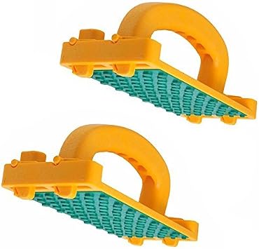 MICROJIG GRR-RIPPER GB-1 Grr-Rip Smart Hook Push-Block, 2-Pack, Yellow