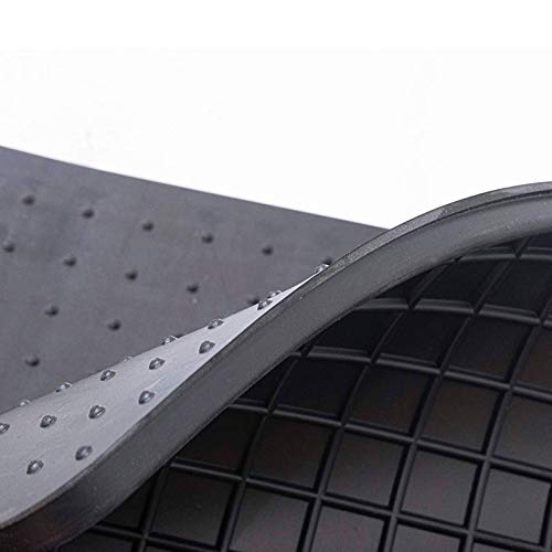 Image of Petex 25010 Rubber Mats Suitable for 6 Saloon 02 /2008-01 /2013 / Estate from 02 /2008-10 /2012 Floor Mats Black Set of 4