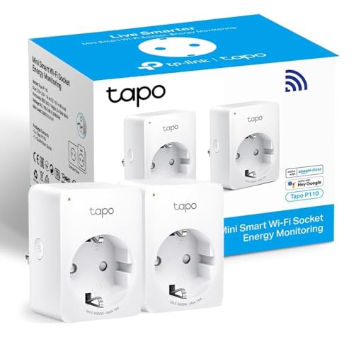 TP-Link Tapo P110 Prise intelligente 2990 W Maison Blanc FR Tapo P110 4-pack