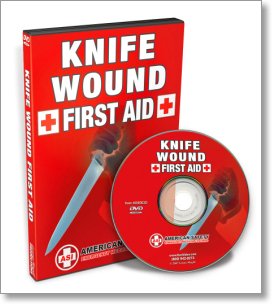 Knife Wound First Aid (DVD)