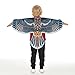 D.Q.Z Bird-Wings-Eagle-Costumes for Kids Dress Up Toys Parrot Halloween Role Play Animal Party (Gray)