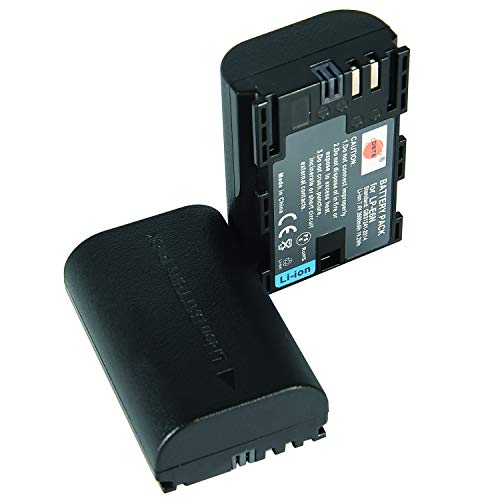 2-Pack - LP-E6N LP-E6NH LP E6N Batteria di