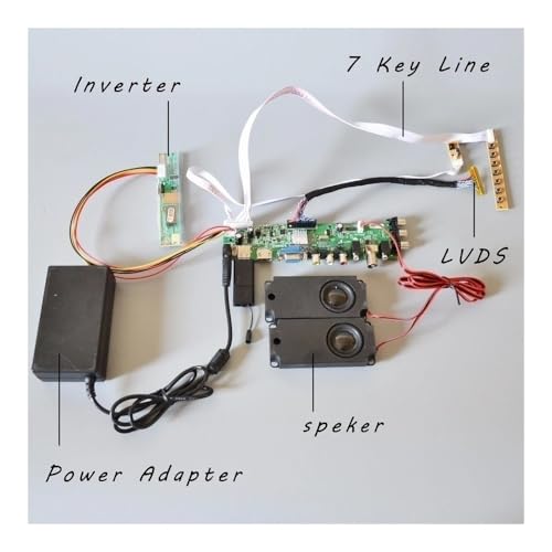 Carte de pilotage universelle DS.D3663LUA.A81 avec support TV DVB-T2 et IR