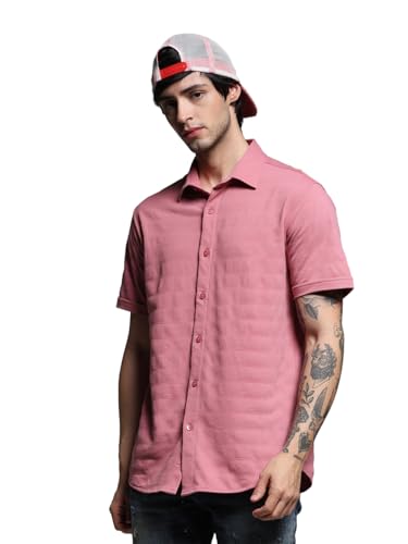 Image of Jack & Jones Men's Cotton Solid Slim Fit Shirt