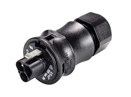 Wieland 96.032.4053.1 Verbinder gesis IP68 3-polig M Luftschraubenpresse 6-10 mm schwarz 1 stück steckverbinder