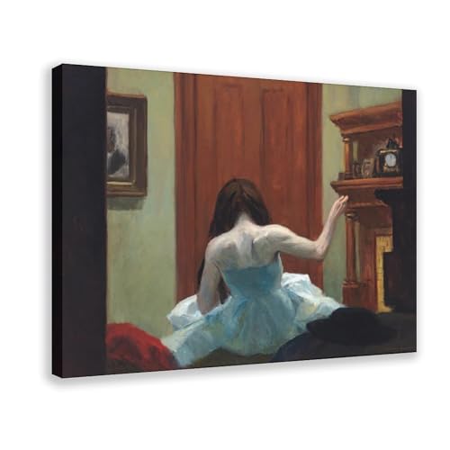 Poster New York Edward Hopper pour décoration murale de salon moderne 61x91.4 cm