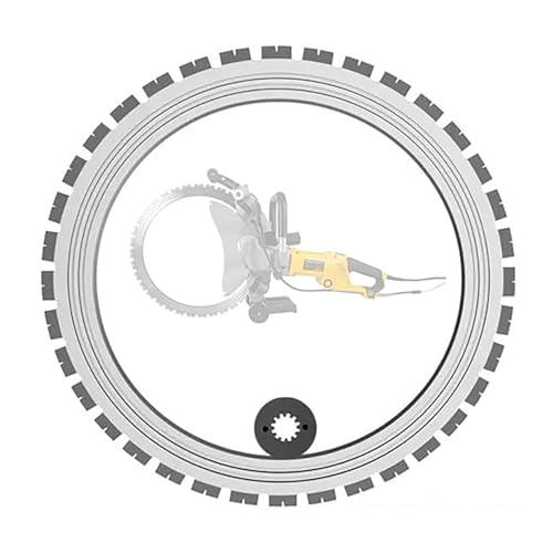 Lame de scie à béton à haute endurance pour des coupes circulaires fluides