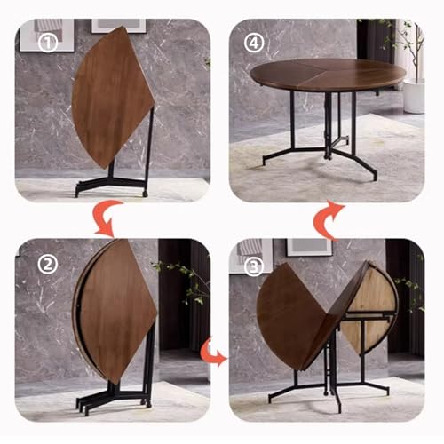 Table de cuisine à abattants mobile pour optimiser les repas en studio - 4