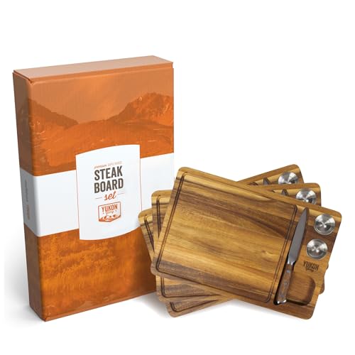 Set de 3 Tablas de Cortar Rectangulares de Madera Acacia miniatura 1