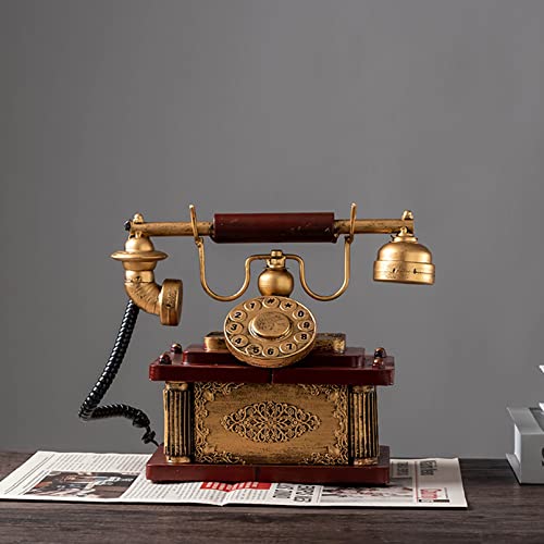 Téléphones fixes fer statue ornement pour décoration - 6