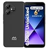 MIRO 4G Cell Phone – New Android 14 Go Edition Smartphone, 6″ Display, 2GB+32GB (256GB Expandable), 3000mAh Battery, 5MP+2MP Camera, Dual SIM, 3.5mm Headphone Jack(Gray)