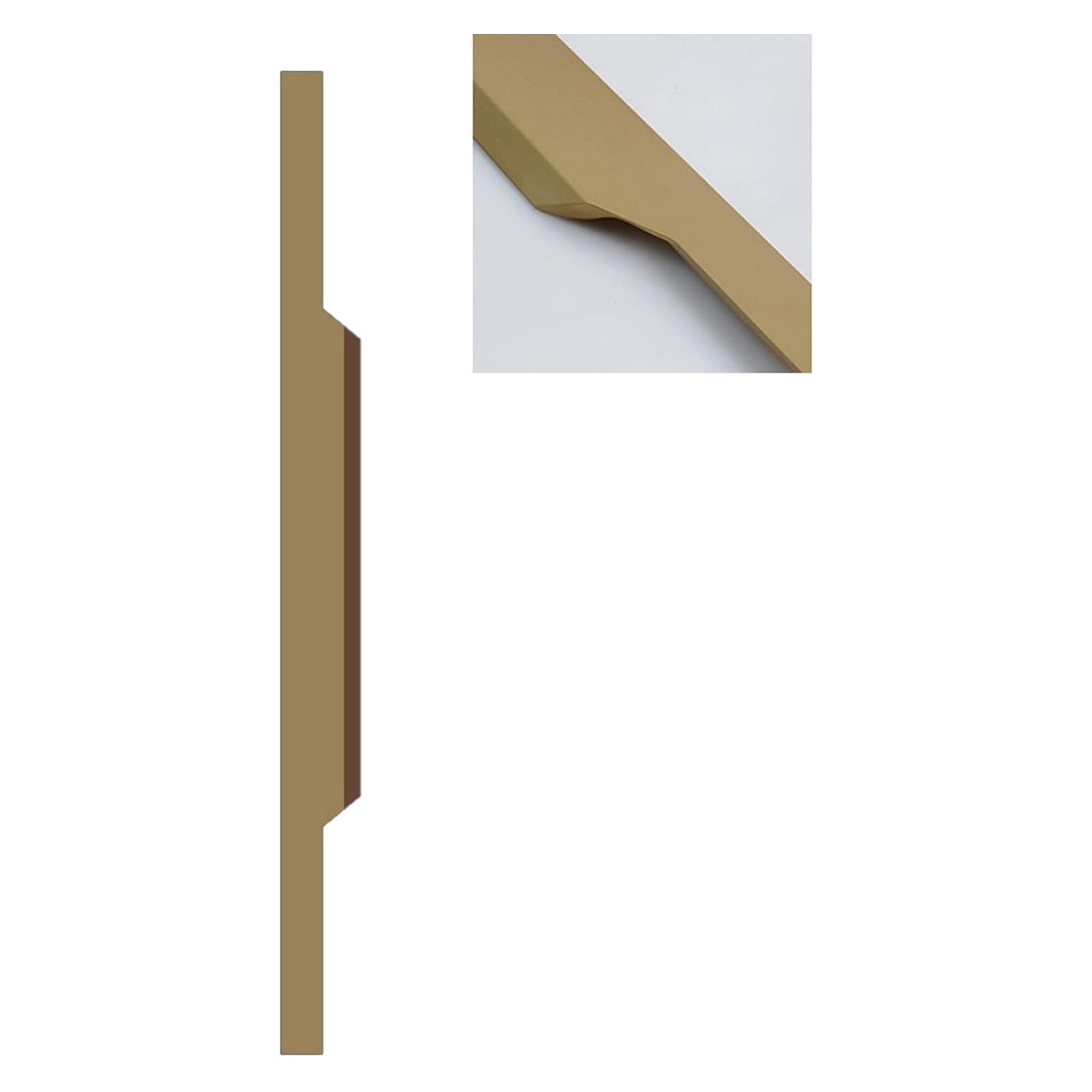 Poignées encastrées pour armoires poignée encastrée aluminium tiroir dressing 1500mm