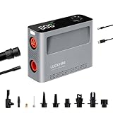 Tire Inflator Portable Air Compressor Paddle Board Pump, 10-in-1 150PSI Electric Air Pump for Car Tires, SUP Pump of 2 Stage Inflation & Auto-Off, for Car, Paddle Board, Inflatable Boat, Bike