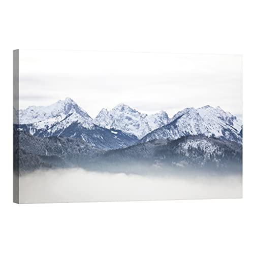 Tableau canvas Nature DCL011-2 lumineux dans le noir format 80x120 cm pour décoration murale salon