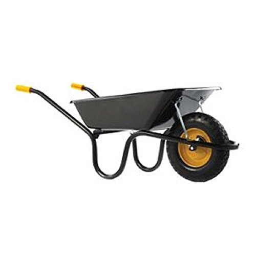 Haemmerlin 9004 Camden Classic Wheelbarrow Puncture Free Tyre Black 85L