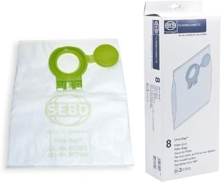 SEBO D2 Airbelt UltraBag Vacuum Cleaner Dust Bags (Pack of 8)