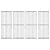 Hongso 17 3/8" Solid SS 304 Stainless Steel Cooking Grill Grates Replacement for Broil-Mate, Broil King 9625-67, 9625-84, Baron 320, Baron 340, Baron 440, Huntington and Sterling, SCB005, 4Pcs