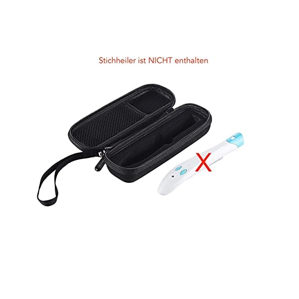 Casingwise Tasche für Bite Away mit Netzfach für Stichheiler Batterien, Pflaster und Zubehör / praktische Reise Hülle… – Bild 7