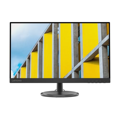 Lenovo C27q-35 68,58 cm (27, 2560 x 1440, WQHD, 60 Hz, WideView, 250 nits, antireflet, écran (HDMI, DisplayPort, Temps de réponse 4 ms, AMD FreeSync) Noir