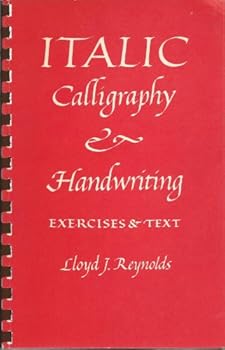 Paperback Italic calligraphy and handwriting: Exercises and text Book