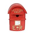 Wrenbury Post Box Bird Box Nesting Box Bird House for Small Birds | Traditional Letterbox Design | Weather Resistant UV Resin | Perfect for Robins, Wrens, Finches, Blue Tit and Sparrows