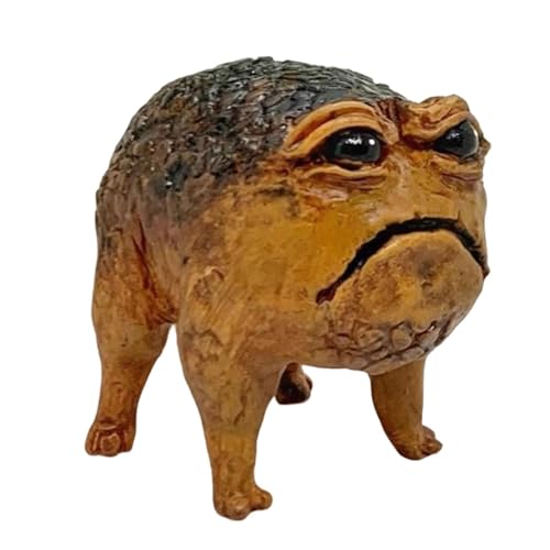 Decorazione della Rana della Pioggia Africana - Piccola Statua Nera per la Casa, Squisito Artigianato, Regalo Creativo per Amici e Familiari, Elegante Decorazione per Tavolo e Mensola | Soggiorno