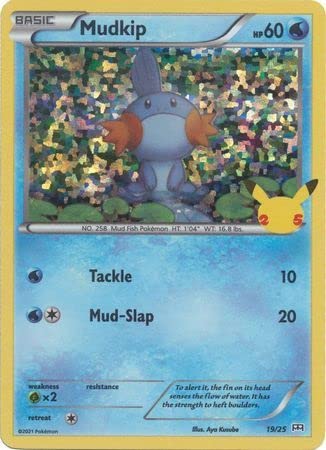 Mudkip Holo Pokemon Card (McDonalds Collection 2021) + TitanCards®  Toploader : Amazon.nl: Toys & Games