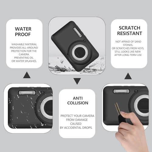 Funda de silicona para cámara KODAK PIXPRO FZ55 negra miniatura 4