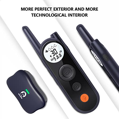 Dog Shock Collar,4000Ft Range Dog Training Collar With Remote,185 Days Stand Time,Waterproof And Rechargeable E Collar With Beep,Vibration,Shock,Light And Keypad Lock For Large Medium Small Dogs #TOP6