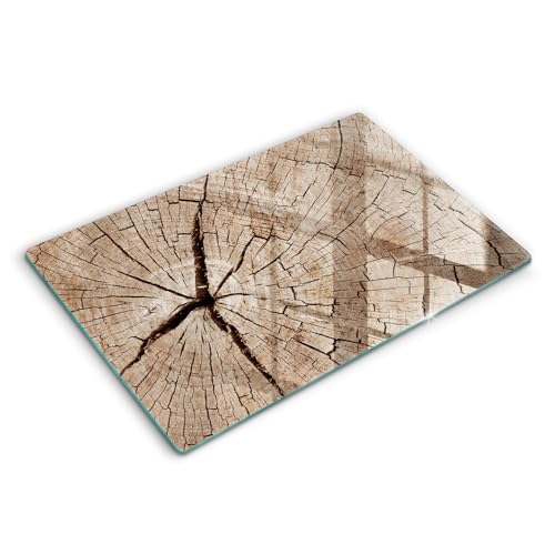 Planche à découper induction 80x52cm grand format arbre résistant - 2