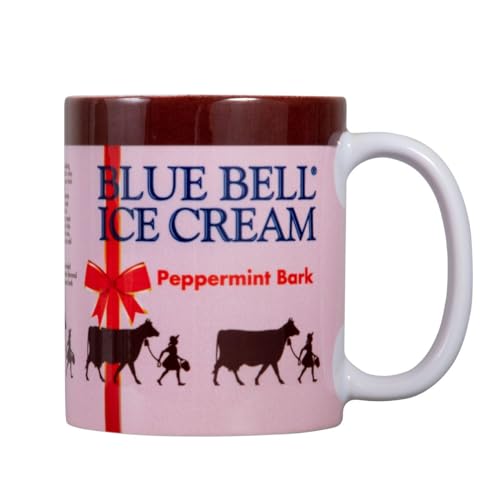Blue Bell Ice Cream Stoneware Mug (Peppermint Bark)