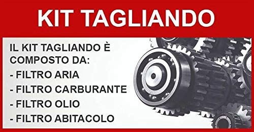SMC Kit TAGLIANDO Speed 4 FILTRI Speed + 8L CASTROL Edge C3 5W30